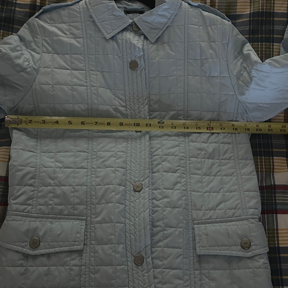 Max Mara Weekend Lightweight Blue Quilted Jacket - Picture 8 of 8